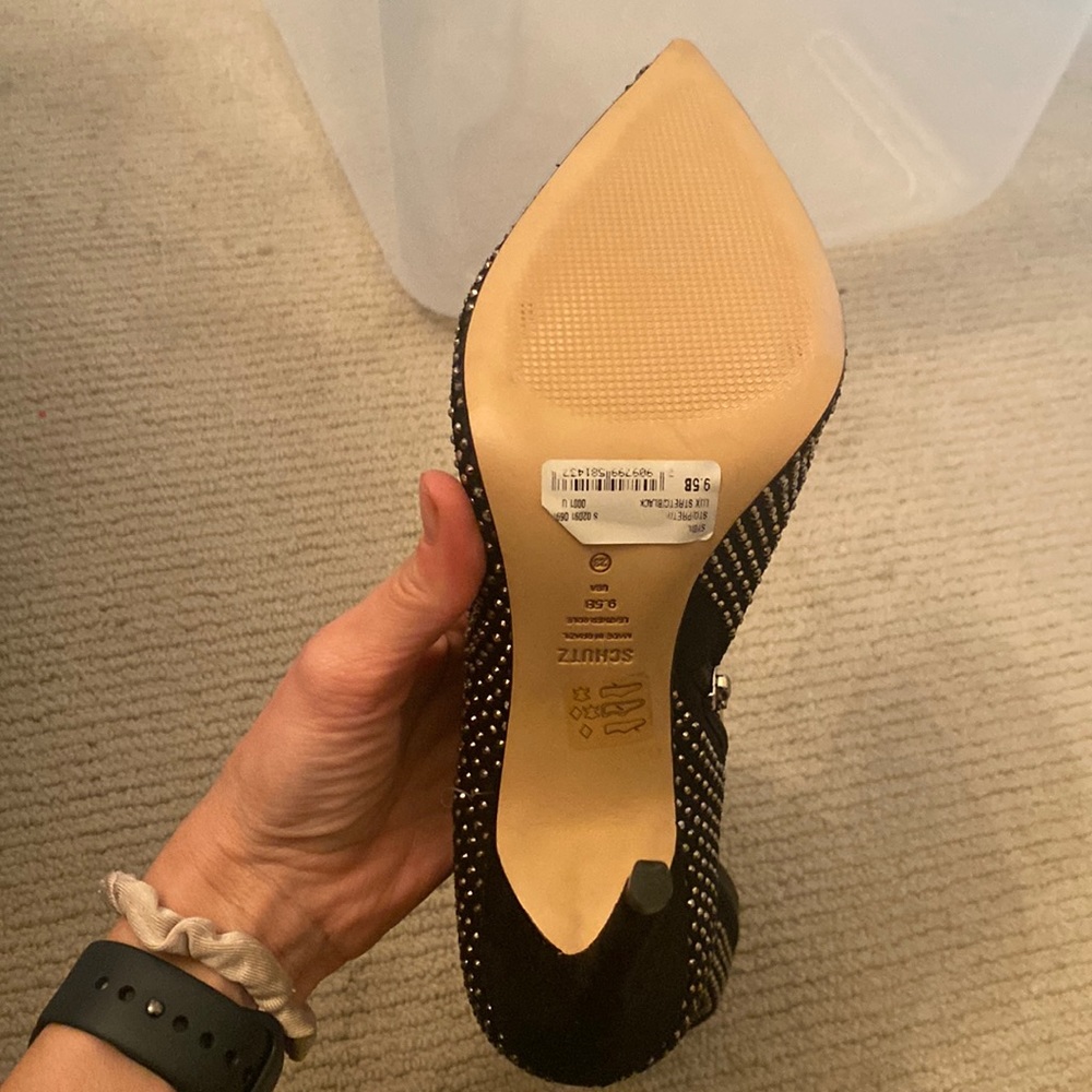 Schutz sparkle boot new